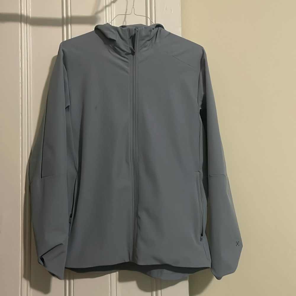 Lululemon Warp Light Packable Jacket Windbreaker - L - Carolina Blue